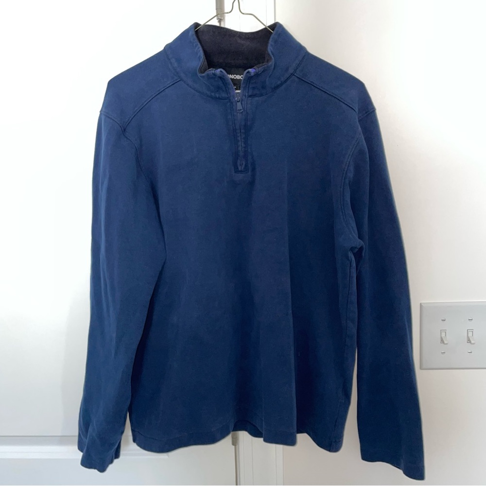 Bonobos quarter zip sweatshirt